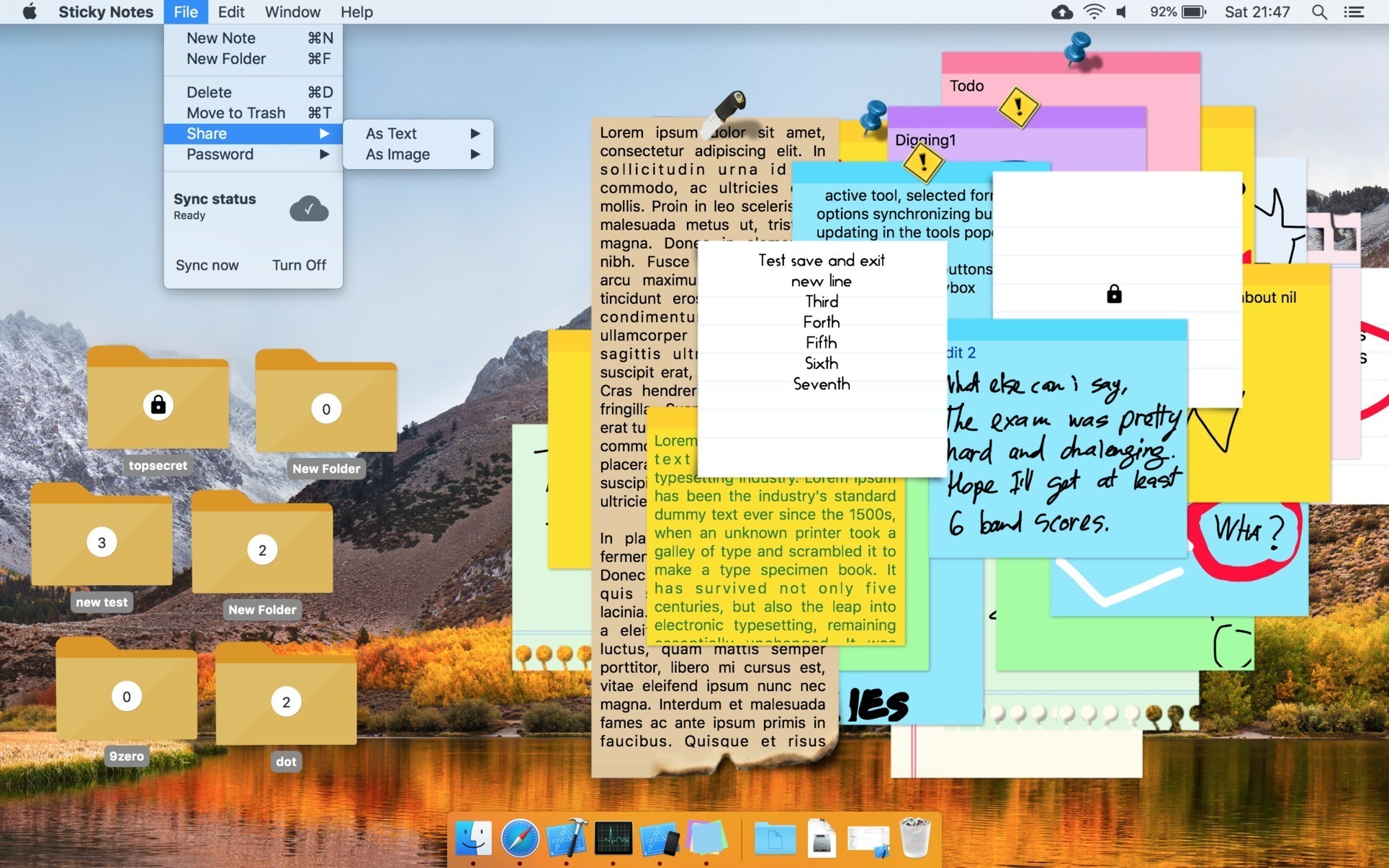 best app for sticky note on mac